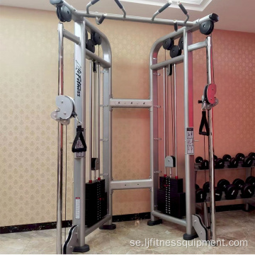 Commercial Gym Fitness Equipment Dual justerbar remskiva